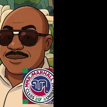 Illustrated Character with Sunglasses
