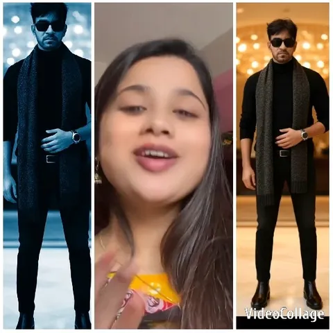 Stylish Man and Smiling Woman