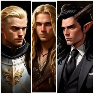 Stylized Characters in Fantasy Settings