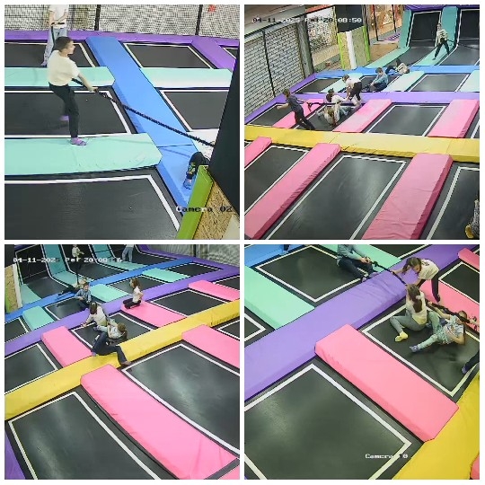 Fun at the Trampoline Park
