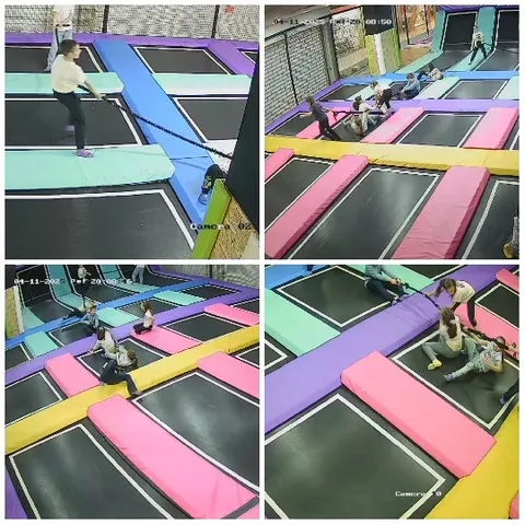 Fun at the Trampoline Park