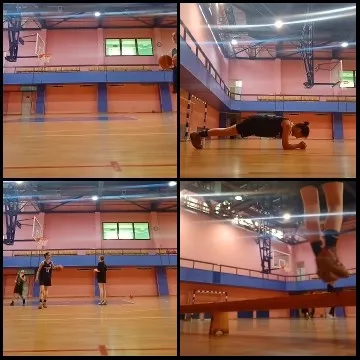 Indoor Basketball Court Activities