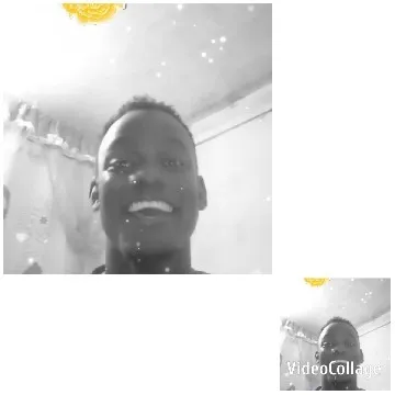 Smiling in a Sparkly Room