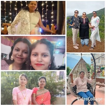 Women Posing in Various Settings