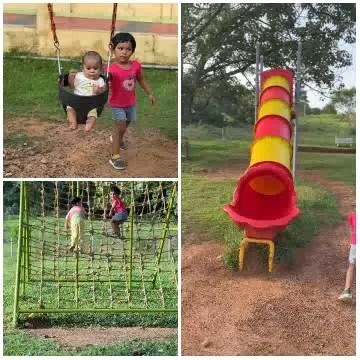 Children Playing at the Playground