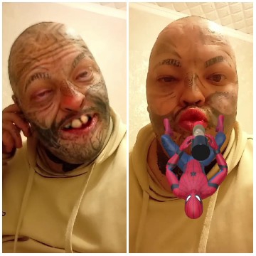Selfies with Different Facial Filters