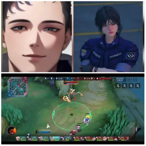 Animated Faces and Game Screenshot