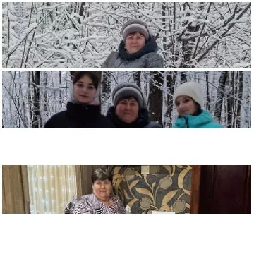 Winter Scenes in Snowy Forest