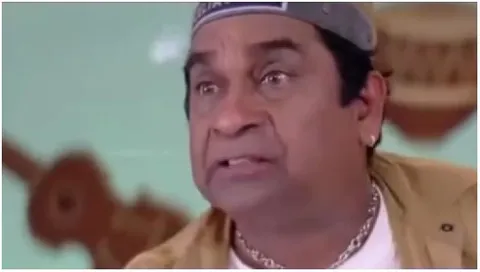 Man with Surprised Expression