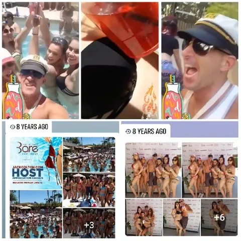 Fun Moments at Poolside Event