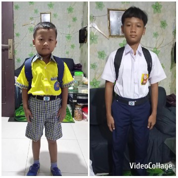 Boys in School Uniforms Indoors