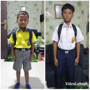 Boys in School Uniforms Indoors