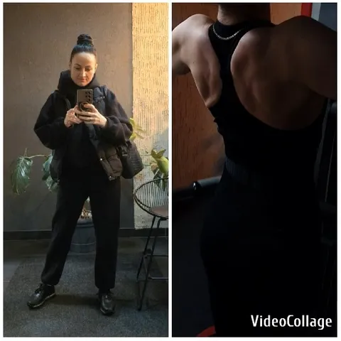 Mirror Selfie and Outdoor Pose