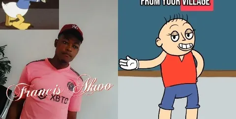 Cartoon Character and Animation Scene