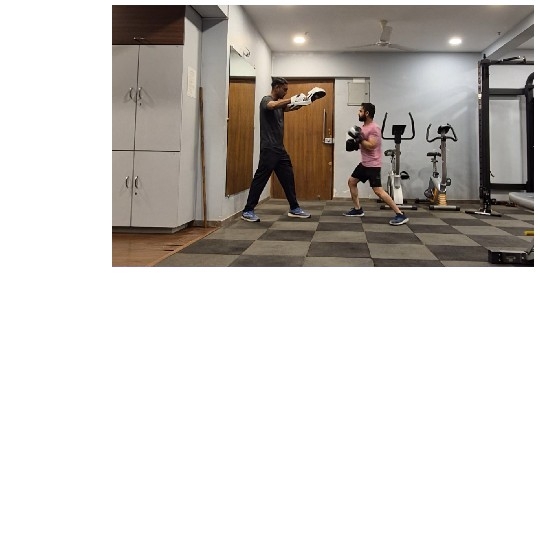Boxing Training Session at Gym