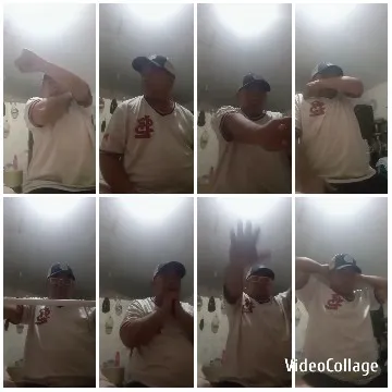 Man Dancing in Bright Space