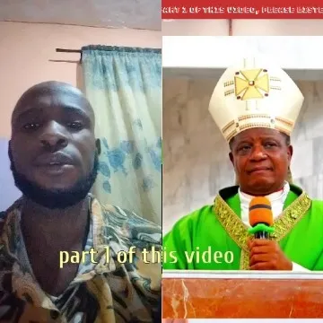 Man in Patterned Shirt and Religious Speaker
