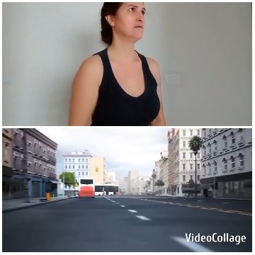 Person Against Wall, Urban Street
