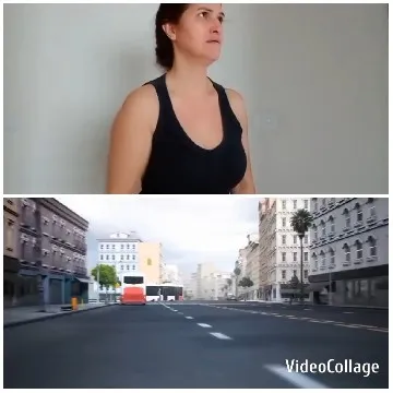 Person Against Wall, Urban Street