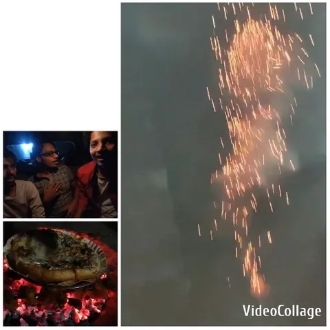 Fireworks and Food Gathering