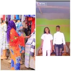 Colorful Fashion at Fabric Stall