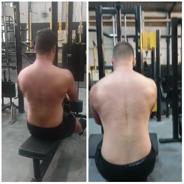 Gym Profile from Behind