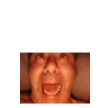 Surprised Man in Warm Colors