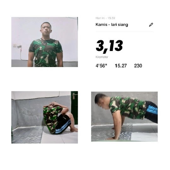 Home Workout Routine and Stats
