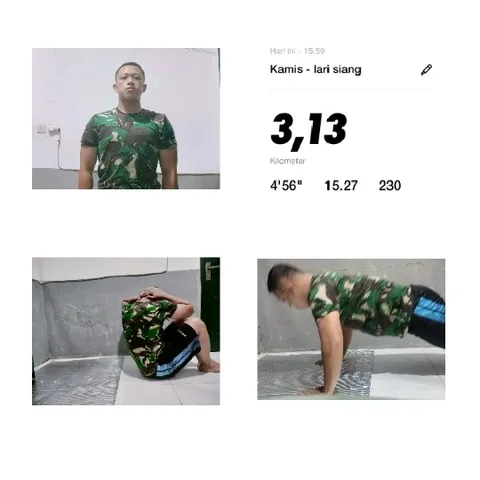 Home Workout Routine and Stats