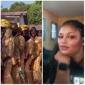 Golden Outfits at an Event