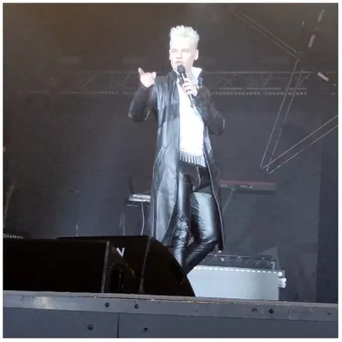 Platinum Blonde Performer on Stage