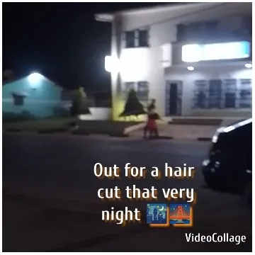Person by Building at Night