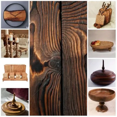 Wooden Items and Decorative Pieces