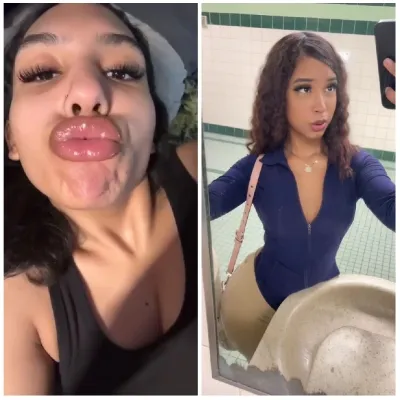 Kissing Face and Mirror Selfie