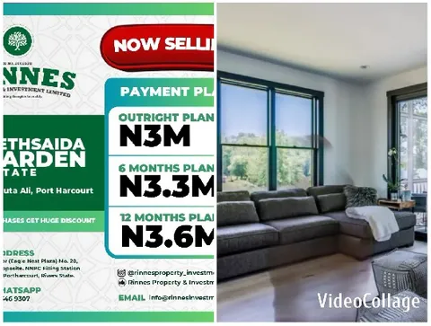 Modern Living Room Real Estate Display