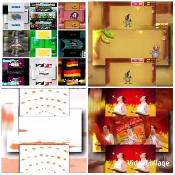 Gaming Interfaces and Cartoon Scenes