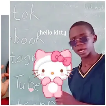 Sunglasses And Social Media Words