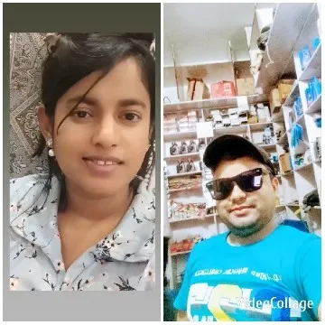 Smiling Woman and Sunglasses Man