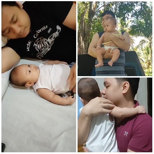 Baby Cuddles and Outdoor Play