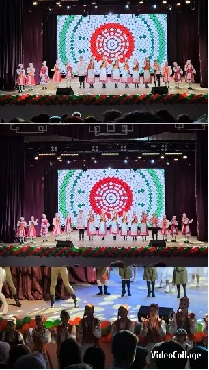 Children Performing on Stage