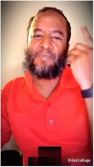Man in Red Polo Shirt