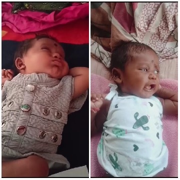 Babies Relaxing on Soft Surfaces