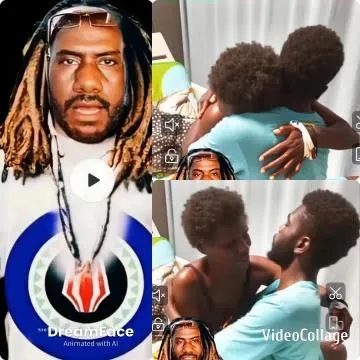 Stylized Portrait and Warm Embrace