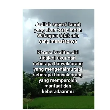 Scenic Landscape with Motivational Text