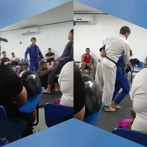 Brazilian Jiu-Jitsu Training Session