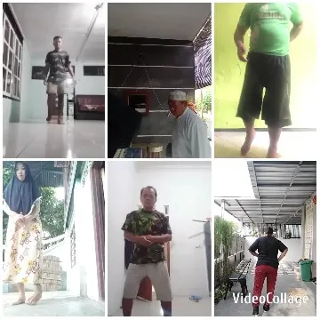 Casual Individuals Indoors and Outdoors
