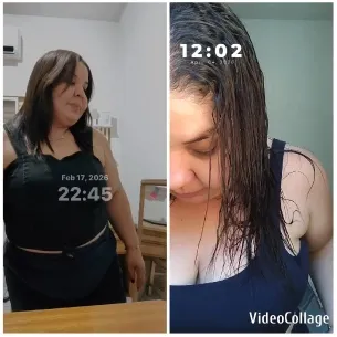 Woman in Two Different Settings
