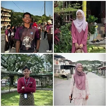 Four People in Different Settings