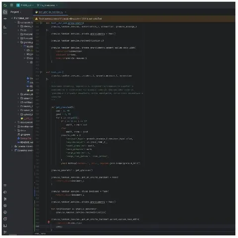 Python Code in Dark Theme