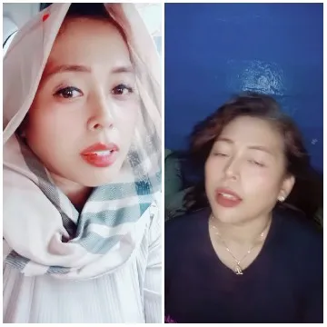 Women with Headscarves and Hair